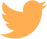 An image of the Twitter bird logo. Clicking it leads to my twitter account.